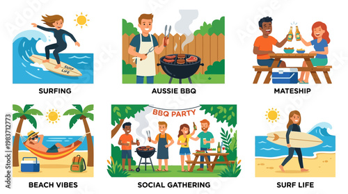 Summer activities and hobbies for a fun lifestyle with friends