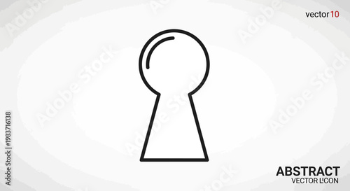 Minimalist line icon of a charming gift box, beautifully wrapped with a ribbon and sparkling subtly, representing happiness, celebration, and delightful surprises