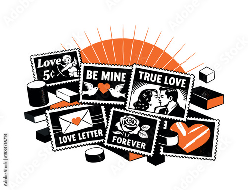 Tracking energy patterns. A calendar page with small energy icons placed on different days, forming a clear visual rhythm. The scene feels analytical yet