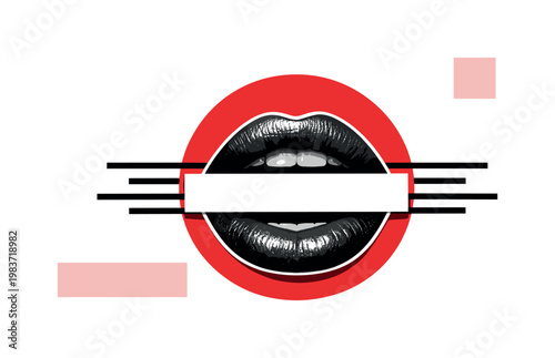 Black and white close-up of a lightbulb transforming into geometric shapes inside, hand partially visible at the base with subtle white contour outline, bold