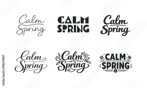 Hustle Mode. Set lettering. harmonious lettering variations of the same emblematic concept, each with different artistic interpretation (Dynamic brushstroke