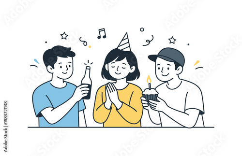 DIY home security systems setup. Person installing a small camera and sensor on the wall, smartphone with app interface floating nearby. Clear feeling of