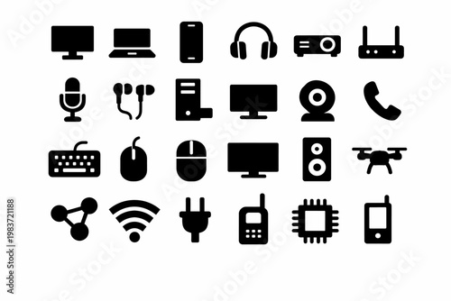 Hobbies Activities Lifestyle. Clean outline line art banner scene of a leisure collage with active people, oversized backpack and guitar as the main objects,