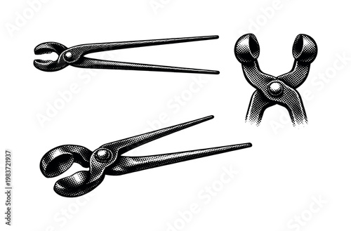 Ballet Ensemble Performance. Minimalistic set one-line drawing [ballerina, pointe shoes, tutu, stage curtain, star spotlight, conductor baton, mirrored