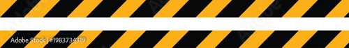 caution tape, yellow and black striped warning sign