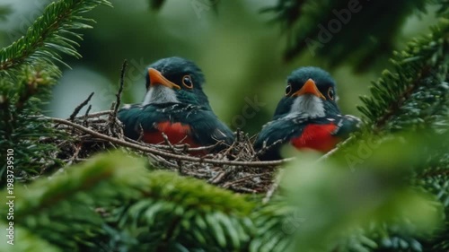 bird on a tree