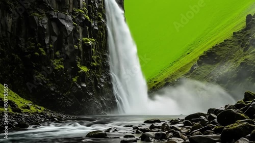 waterfall in the park