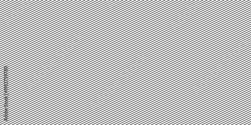 Slash line. Border with diagonal lines. Angle of tilt stripes. Black pattern of footer isolated vector on white background.