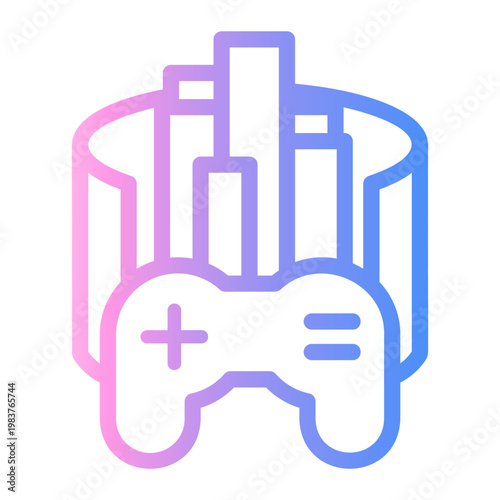 arena Line Gradient Icon