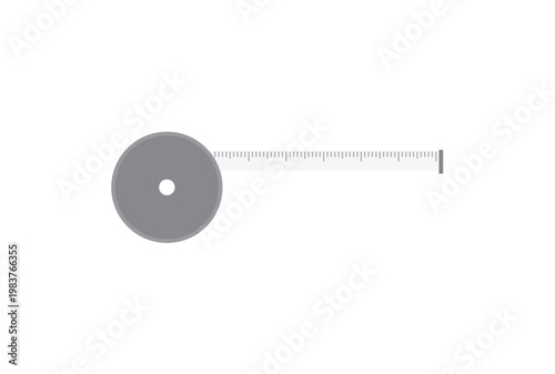 シンプルなグレーのメジャー