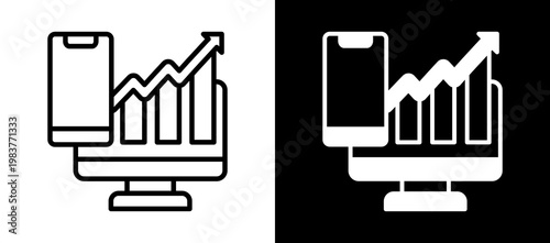 Evolution whiteblack icon