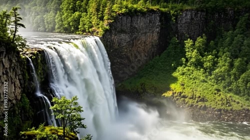 waterfall in the forest
