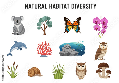 Discover the Diversity of Natural Habitats A Collection of Flora, Fauna, and Ecosystems