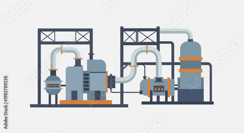 Industrial machinery and equipment for manufacturing and processing plants.