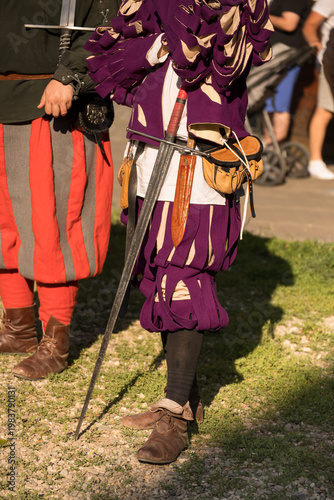  a collectible medieval-style sword , Steel Hunting Long Sword, Battle Sword