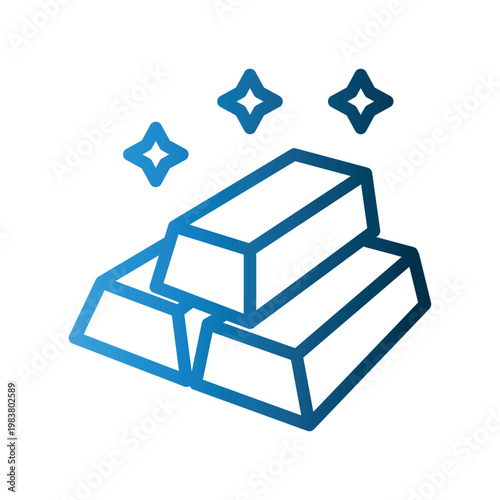Bullion icon design template