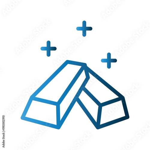 Bullion icon design template