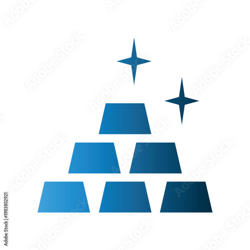 Bullion icon design template