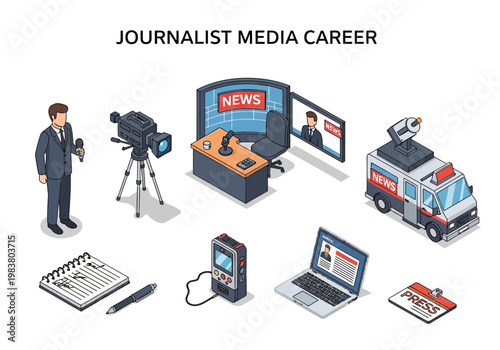 Journalism Career in Media Exploring the Tools and Profession of a Journalist