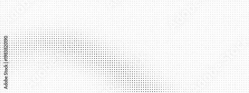 Halftone pattern with gradient effect on white background for design elements
