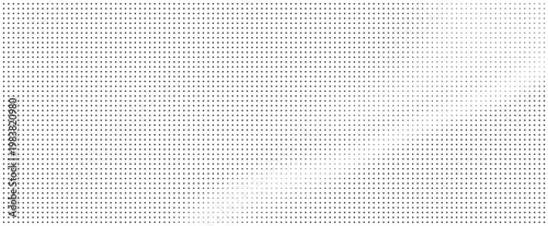 Black dot pattern with fragmented white shapes visible background abstract halftone pointillism fragmented contrast