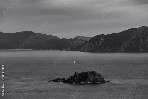Sailing Tasmania at Maatsuyker Island
