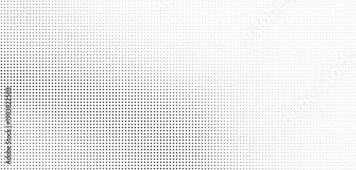 Halftone pattern with gradient effect on white background for design elements.