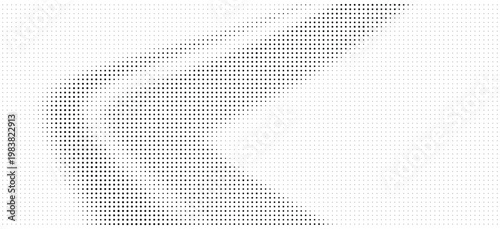 Halftone pattern with gradient effect on white background for design elements.