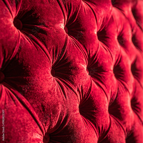 Button tucked furniture is a retro design still currently used with modern furniture