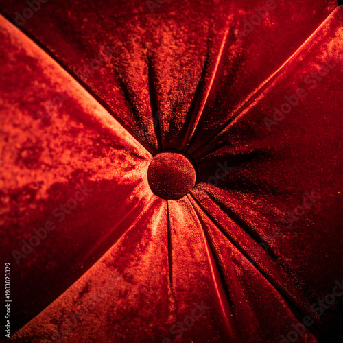 Button tucked furniture is a retro design still currently used with modern furniture