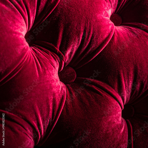 Button tucked furniture is a retro design still currently used with modern furniture