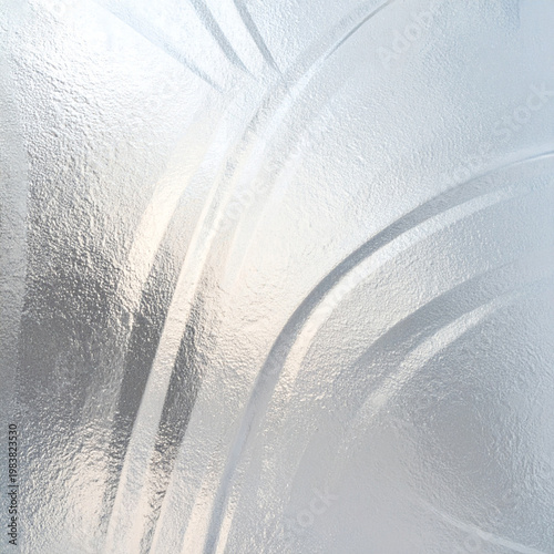 Frosted glass pattern commonly used in bathroom interiors