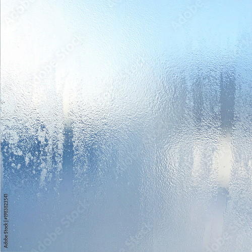 Frosted glass pattern commonly used in bathroom interiors