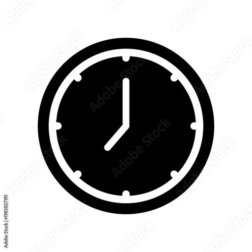Clock icon. Work time symbol, Delivery signs, Service symbols, Support, business icons, Shop open