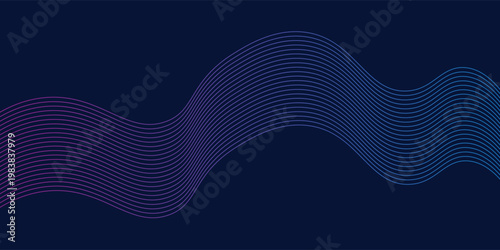 Konstfotografi Abstract background design with blue and purple diagonal lines