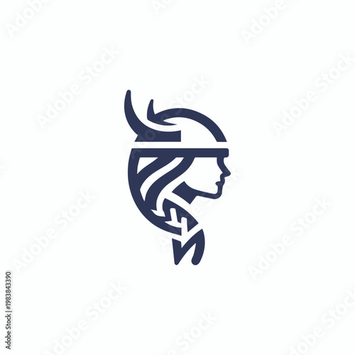Viking Girl Logo
