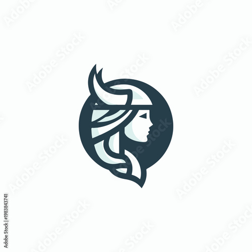 Viking Girl Logo