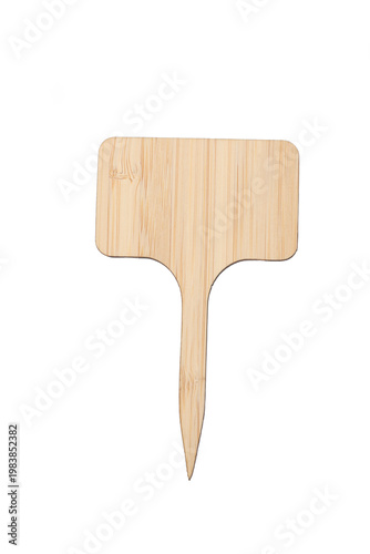 Wooden Garden Tag