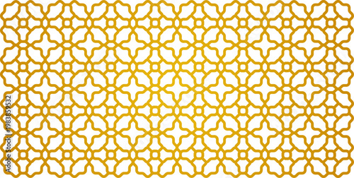 Seamless Arabic pattern background. Arabian style Islamic ornamental Vector illustration