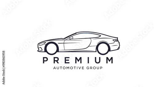 Luxury Car Logo Design Premium Automotive.