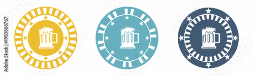 Tea glass icon. Tea glass illustration label design. Design for business. Vector illustration.