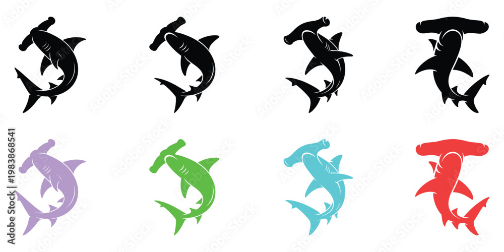 Fototapeta premium Colorful dolphin animal marine aquatic