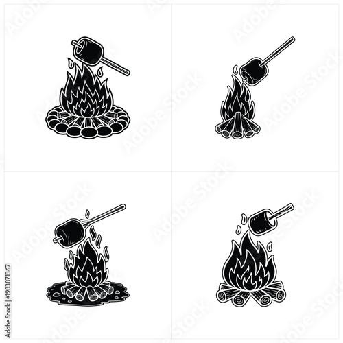 Black and white of a person riding a motorcycle with flames on the tank rider