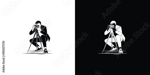 Black and white of two people dancing on geometric shapes dancing figures abstract background