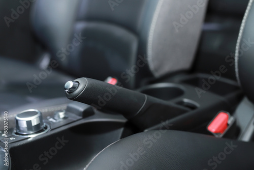 handbrake in an automatic transmission car.