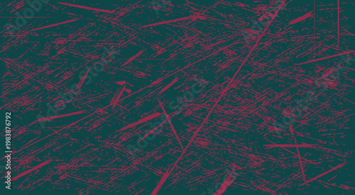 Abstract Grunge Scratch Texture Background Chaotic Line Pattern Distressed Rough Surface Dark Modern Design