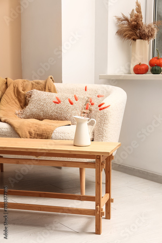 Interior of stylish living ...