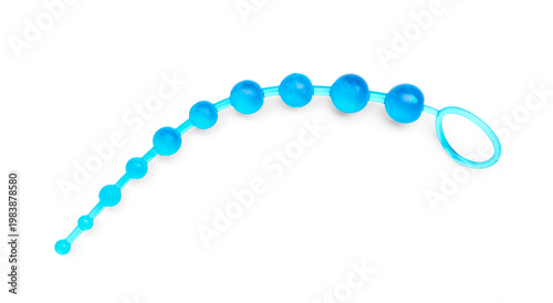 Blue anal plug from sex sho...