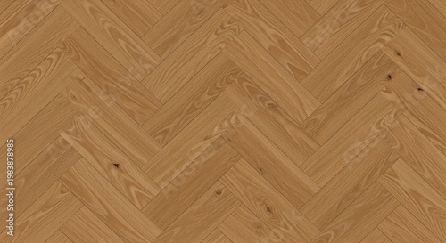 Seamless Herringbone Wood Floor Texture Pattern.