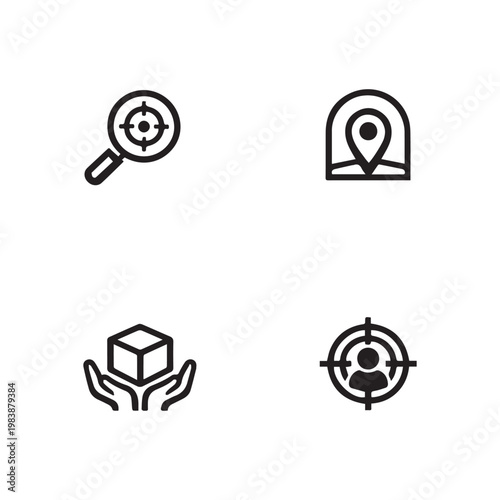 Optimizing search results precise location finding and targeted customer delivery services